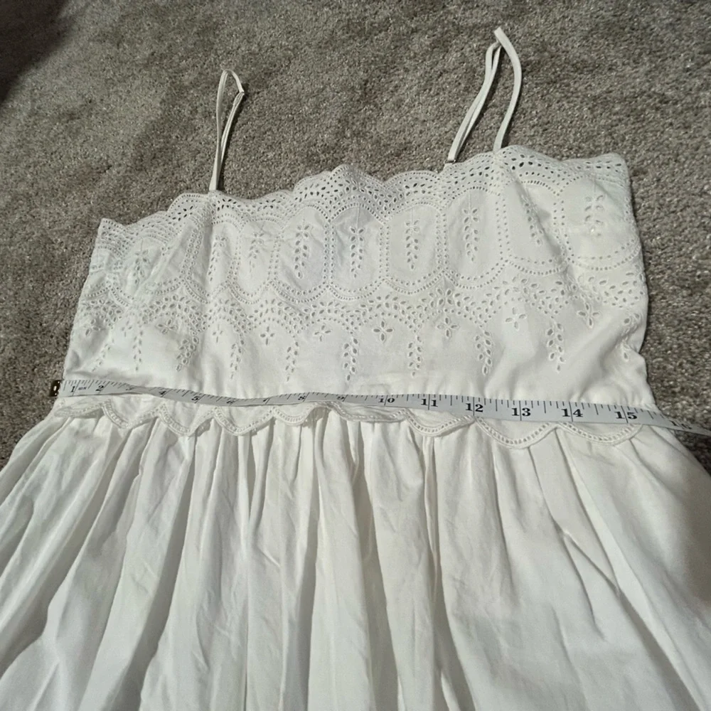 Posse the label Maisie Embroidered Cotton Maxi Dress in white! - Picture 6 of 9